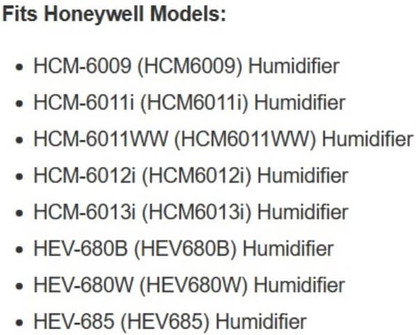 Honeywell HC14PF3 Replacement Wicking Filter E, 3 pack, white, 3 Count - Image 4
