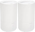 PureGuardian 30-Hour 0.80 Gal. Top Fill Cool Mist Ultrasonic Humidifier for Home with Aromatherapy Tray, Covers 320 Sq. Ft, White, H950AR (Pack of 2) by PureGuardian