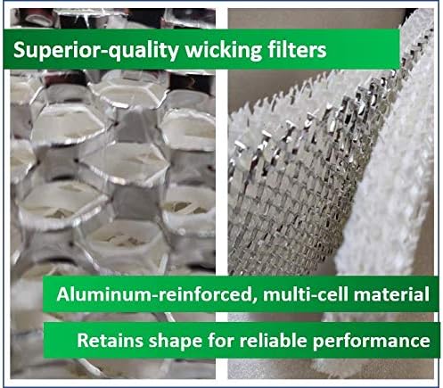 EFP HDC12 Humidifier Filter Replacement - 4-Pack - for AIRCARE HDC12 Super Wick Humidifier Filter, MoistAir Humidifier Filters HDC-12 Humidifier Filters HDC12, Moist Air HDC12 Humidifier Filters - Image 3