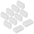 LeMotech Project Box 10 Pieces ABS Plastic Electrical Project Case Small Junction Box for Electronics White 3.15 x 1.97 x 1.02 inch (80 x 50x 26 mm) by LeMotech