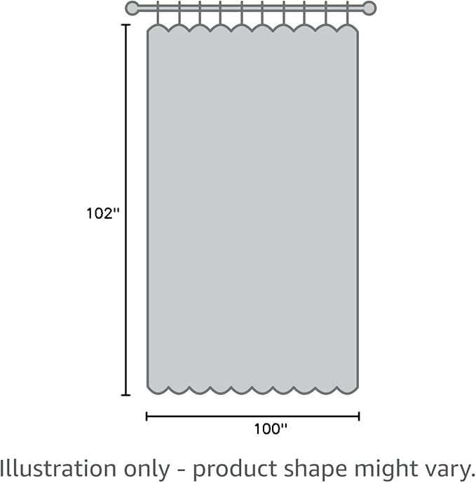 NICETOWN Blackout 102 inch Curtains for Sliding Glass Door, Grommet Thermal Insulated Room Darkening Window Treatment Sound Reducing Drapes for Room Divider, Gray, 1 Panel, W100 x L102 - Image 8