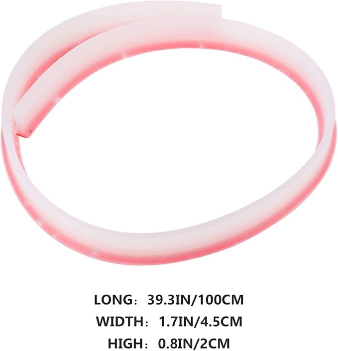 Cabilock 1pc Flexible Water Retaining Strip for Bathroom Dry Wet Separation Baffle Self-Adhesive Barrier for Shower Sink and Toilet Curved Control - Image 7