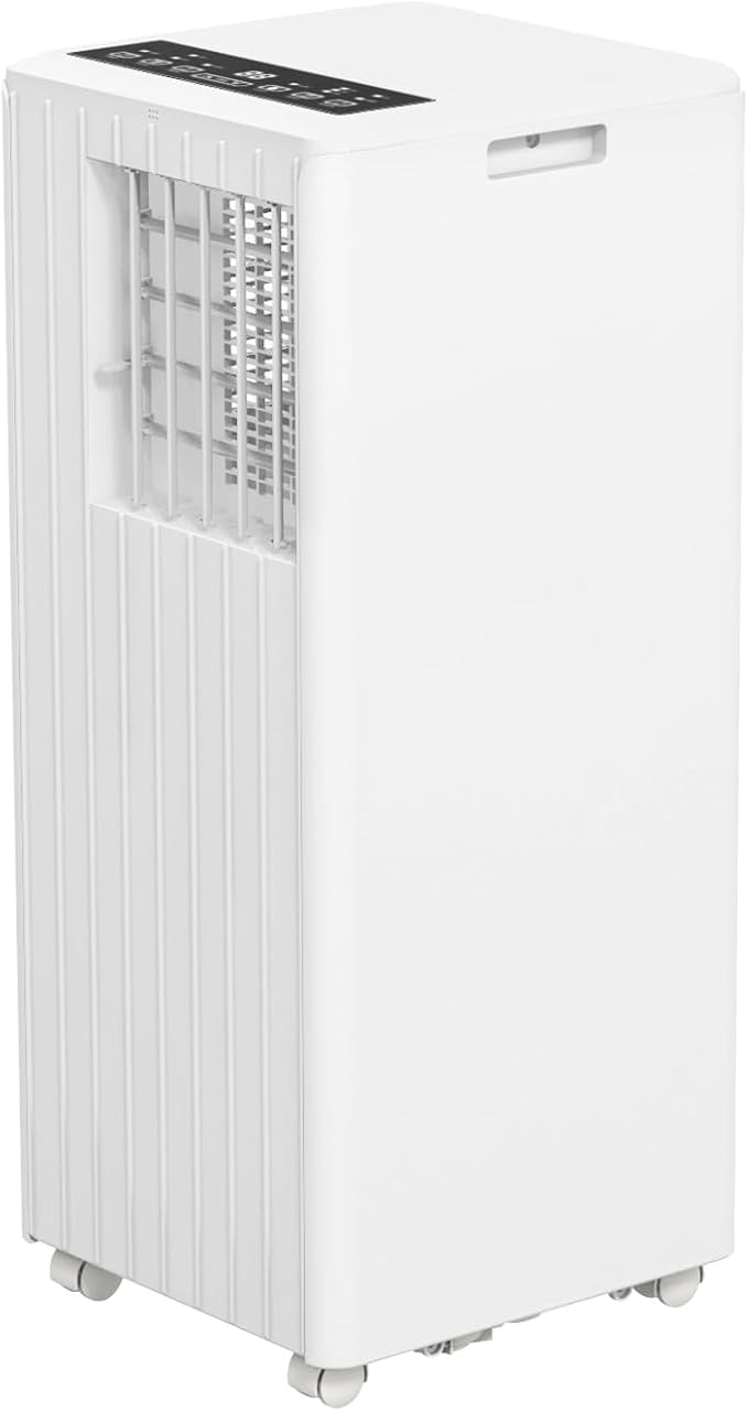3 in-1 Portable Air Conditioner - 8,000 BTUs, Smart Remote Control, LED Display, Dehumidifier & Fan Modes, Ideal for Rooms up to 350 sq.ft by GarveeHome