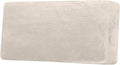 H.VERSAILTEX Velvet Stretch Individual Couch Cushion Cover Plush Cushion Slipcover for Loveseat Sofa Cushion Furniture Protector Seat Cushion Sofa Cover (1 Piece Sofa Cushion Cover, Ivory) by HVERSAILTEX