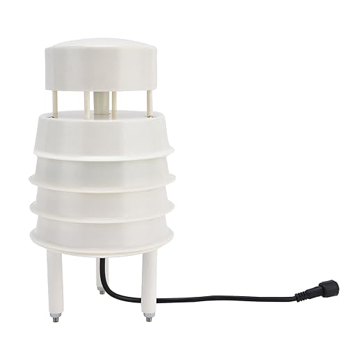 Temperature and Humidity Detector Wind Direction Sensor Ultrasonic Integrated Weather Station Highly Accurate Multifunctional Lightweight for Environmental Monitoring ABS Material - Image 2