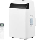 14,000 BTU Portable Air Conditioner Cools up to 750 Sq.Ft, 3-in-1 Quiet Portable AC Unit with Remote Control & Installation Kits for Large Room, 3 Speed, Auto Swing, 24H Timer by MERXENG