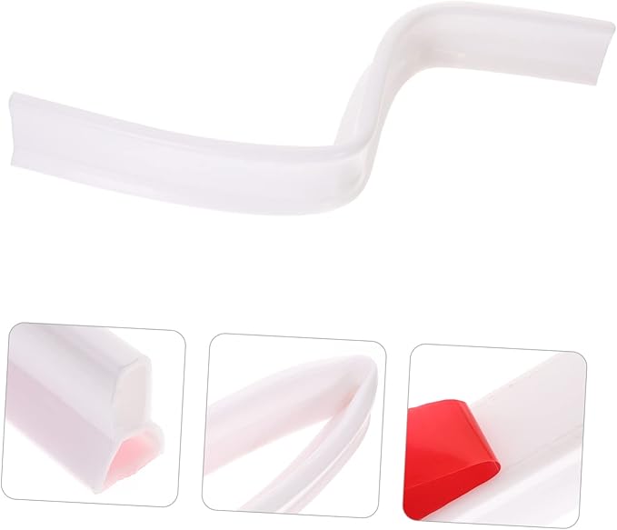 LIFKOME Water Retaining Strip for Bathroom and Kitchen Barrier Flexible Water Stopper for Shower and Sink for Wet and Dry Separation - Image 5