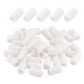 DMiotech 100 Pack 6mm ID White Screw Thread Protectors Rubber End Caps Bolt Covers for Screw Bolt Furniture Pipe by DMiotech