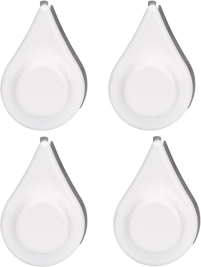 THIRDREALITY Zigbee Water Leak Sensor with Dripping Detection 4 Pack, 120 dB Alarm, App Notifications Enabled When Compatible with Home Assistant and Compatible Zigbee HUB, Batteries Included by ThirdReality
