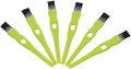 vipolish 20 Pcs 11CM/4.33 Inch Green Plastic Handle Mini Dust Removal Brush Nylon Hair Brush Computer Keyboard Cleaning Small Brush Lamp Humidifier Clean Rag for Home Office Use by Unknown