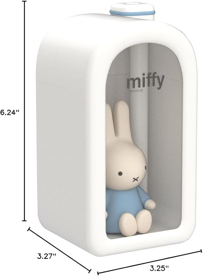 Mipow X Miffy Cool Mist Humidifier - Ultrasonic Quiet, Mini Cute Humidifier with Night Light, 380ml Humidifiers for Bedroom/Babies Nursery/Office - Image 7