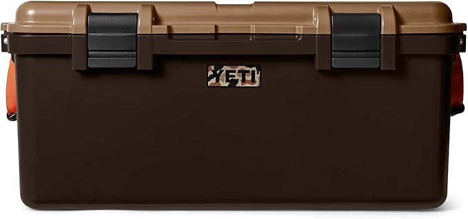 YETI LoadOut 60 GoBox Divided Waterproof Cargo Case, Dry Box, Camera Case, Fishing Tackle Box, Wetlands Brown - Image 3