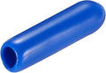 uxcell 20pcs Rubber End Caps 3mm(1/8") ID Vinyl PVC Round Tube Bolt Cap Cover Screw Thread Protectors Blue by uxcell