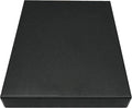 Golden State Art, Archival Folio Storage Box 16x20, Clamshell Design with Metal Edge, Preserve And Store Photos Documents Cards Prints Arts Crafts DIY, Black by GoldenStateArt