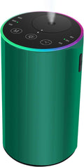Waterless Essential Oil Diffuser, Battery Powered Mini Scent Air Machine, Aromatherapy Mist Diffuser for Home Room Car Office (Green) by konchile