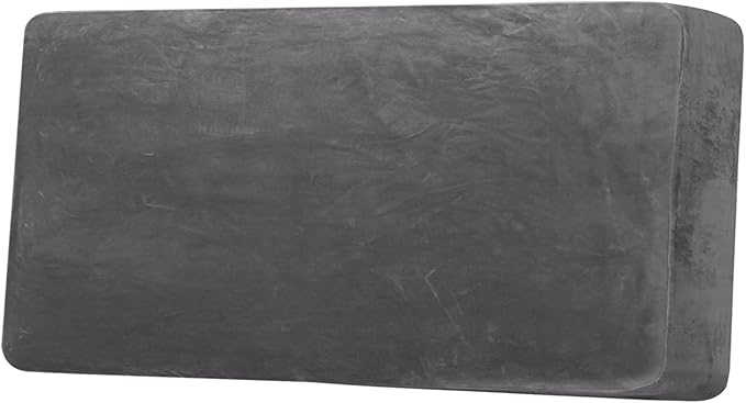 H.VERSAILTEX Velvet Stretch Individual Couch Cushion Cover Plush Cushion Slipcover for Loveseat Sofa Cushion Furniture Protector Seat Cushion Sofa Cover (1 Piece Sofa Cushion Cover, Grey) by HVERSAILTEX