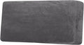 H.VERSAILTEX Velvet Stretch Individual Couch Cushion Cover Plush Cushion Slipcover for Loveseat Sofa Cushion Furniture Protector Seat Cushion Sofa Cover (1 Piece Sofa Cushion Cover, Grey) by HVERSAILTEX