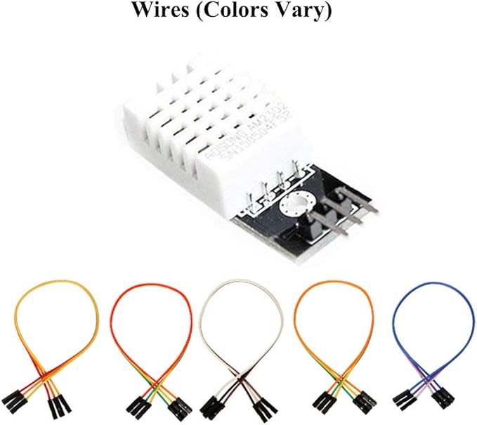 AITRIP 2pcs DHT22/AM2302 Digital Temperature and Humidity Sensor Module Temperature Humidity Monitor Sensor Replace SHT11 SHT15 for Arduino Electronic Practice DIY - Image 2