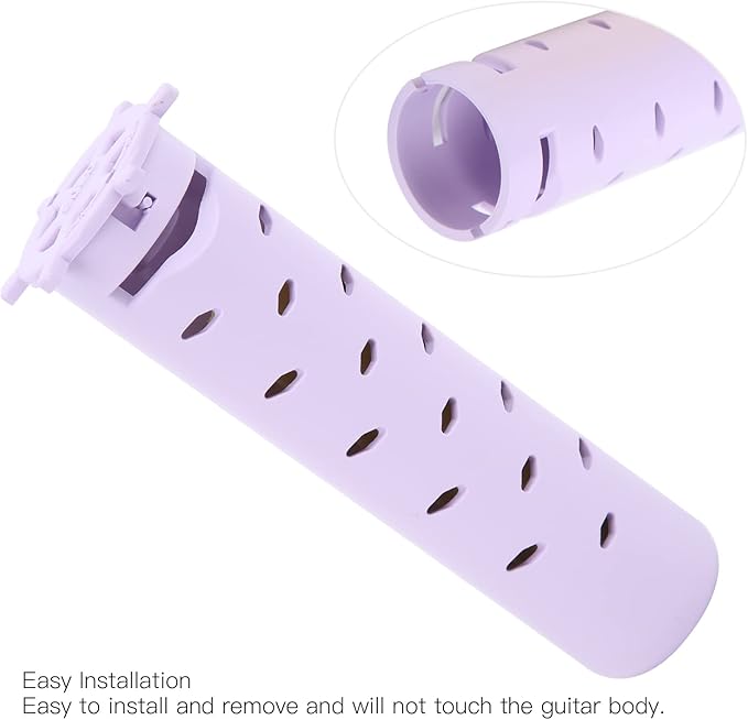 Drfeify Guitar Sound Hole Humidifier, Sponge Based Moisturizer with Porous Design for Acoustic & Classical Instruments (purple humidifier) - Image 3