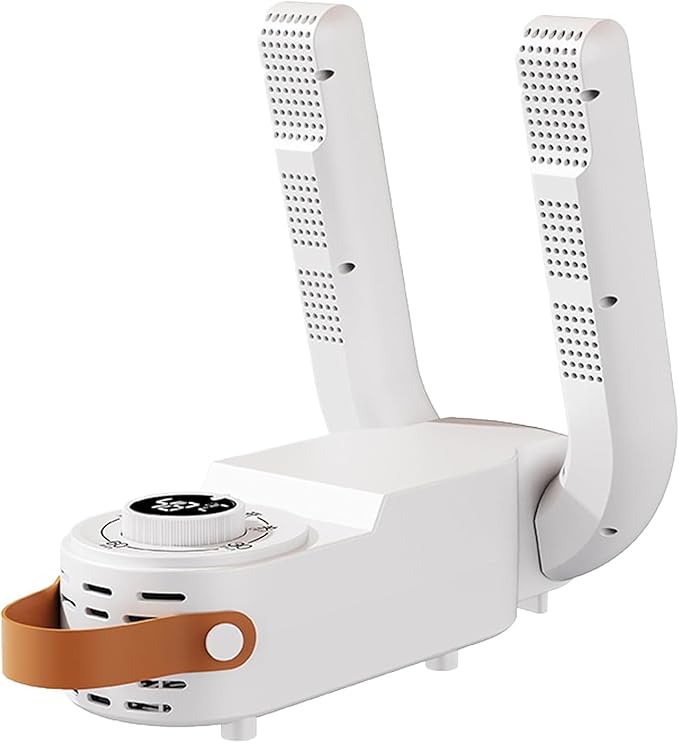 Deodorizing Shoe Dryer, Rapid Boot & Sneaker Dryer with Intelligent Timing, Auto-Off Timer, Foldable Design, Smart Panel, Low Noise, 360° Airflow for Work Boots, Shoes, and Slippers (Style 1) - Image 9