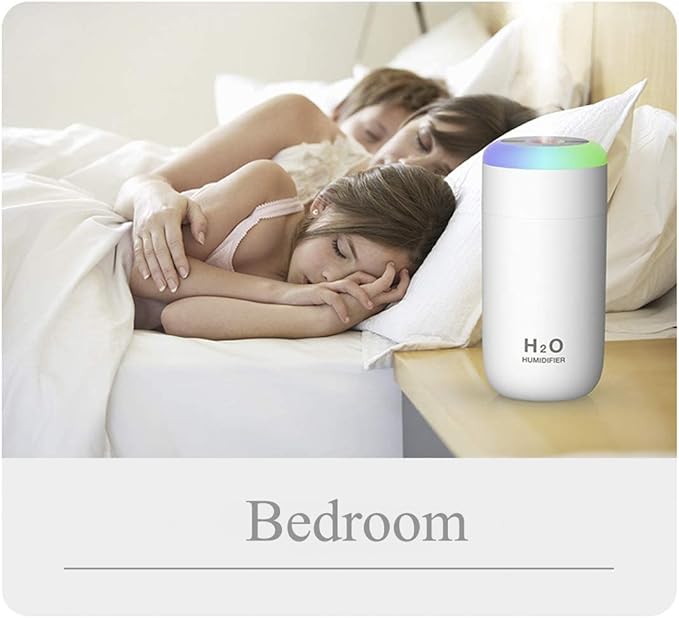 Plant Humidifier indoor, 350ml Humidifier for plant, desk, portable, travel (Cyan) - Image 8