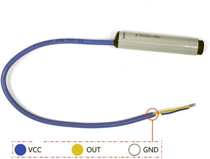 Taidacent Humidity Sensor HM1500LF: Capacitive Linear Voltage Output, Gray Wire - Image 4