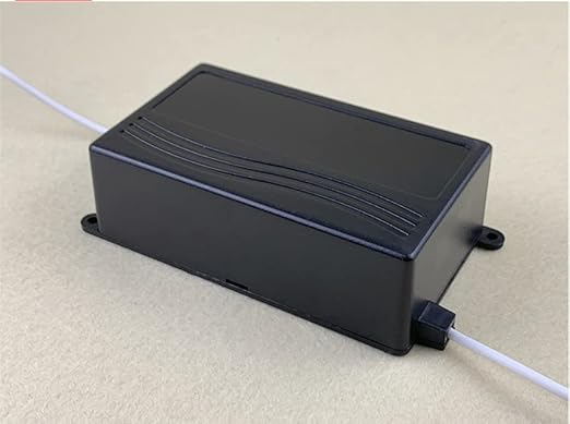 Fielect Dustproof Electronic Junction Box Plastic Enclosure Project Box with Ear for Electronic Projects ABS Black, 4.29" x 2.52" x 1.42" - Image 4