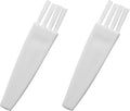 2pcs White Plastic Dusting Small Brush Electrical Brush Humidifier Cleaning Small Brush Diamond Pigment Tip Brush by JCBIZ