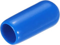 uxcell 20pcs Rubber End Caps 5.5mm ID Vinyl PVC Round Tube Bolt Cap Cover Screw Thread Protectors Blue by uxcell