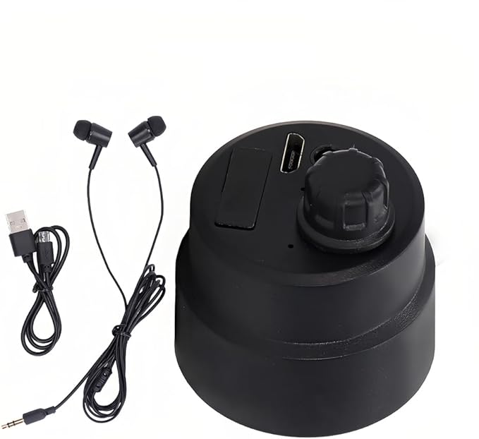 Water Leakage Detection, Wall Pipe Leak Listen Detector Underground Monitor High Sensitive Sound Intensifier Ear Listening Device with Earphone for Home Bedrooms Basement Kitchen Bathroom Laundry by Tiiyee