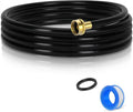 8FT Dehumidifier Drain Hose with 3/4 Inch FHT Connector, Featuring Rust-Resistant Brass Fittings for Leak-Proof Connection, Perfectly Compatible with Most Dehumidifier Brands（7 Length Options） by Ebusin