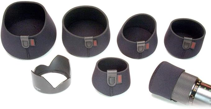 OP/Tech USA Hood Hat – Universal Lens Cap for DSLR & Digital Cameras | Neoprene Camera Lens Hood, Soft Cap for Camera Lens & Protection - Small (Black) - Made in USA - Image 8