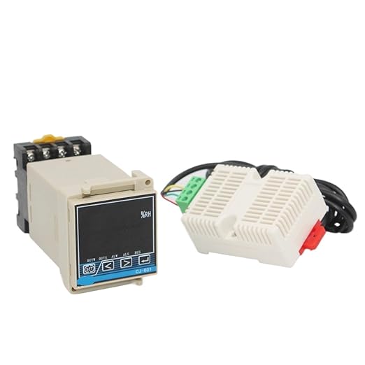 Digital Temperature and Humidity Controller with Sensor Type Panel Thermostat Hygrometer 1Pcs(4) - Image 2