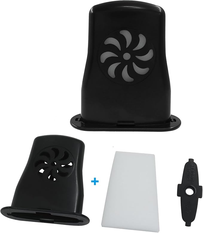 4 Pcs Acoustic Guitar Humidifier, Black Guitar Soundhole Humidifier Silent Running Tool, Moisture Reservoir Maintenance Tool for Prevent Cracking/Acoustic Guitar Owners - Image 5