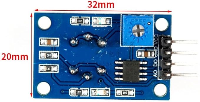 1Pc MQ135 MQ-135 Air Quality Sensor Hazardous Gas Detection Module for Arduino,Indoor Air Quality Meters,Airflow and Air Quality - Image 7