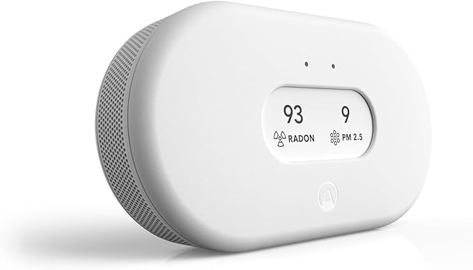 Airthings 2960 View Plus - Battery Powered Radon & Air Quality Monitor (PM, CO2, VOC, Humidity, Temp, Pressure) - Image 6