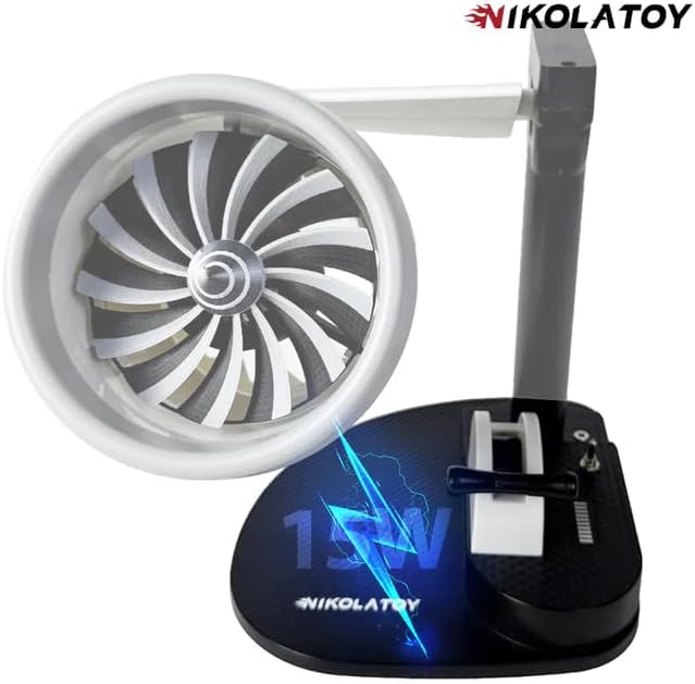 New Desktop Jet Engine Model with Humidifier and Colorful Lights – Creative Aviation-Inspired Tech Decor Gift (Red) - Image 3