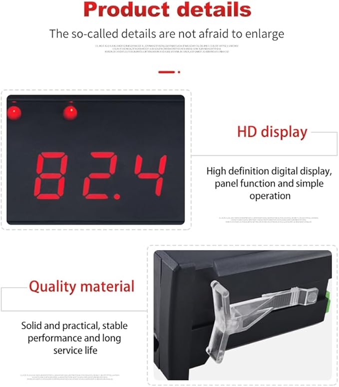 HT-10 Egg Incubator Temperature Controller, 220V/110V Digital Temperature Controller Full Automatic Control Incubator Temp Humidity Controller - Image 7
