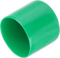 uxcell 20pcs Rubber End Caps 47mm(1 7/8") ID Vinyl PVC Round Tube Bolt Cap Cover Screw Thread Protectors Dark Green by uxcell