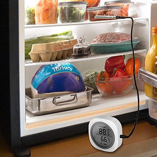 Inkbird IBS-TH1 Plus Wireless Bluetooth Temperature and Humidity Monitor Thermometer and Hygrometer Used for Brewing Meat Plant Cigar Storage (Battery not Included) - Image 7