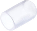 uxcell 20pcs Rubber End Caps 8mm(5/16") ID Vinyl PVC Round Tube Bolt Cap Cover Screw Thread Protectors Clear by uxcell