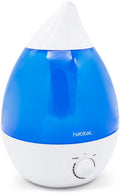 Habitat Cool Mist Ultrasonic Humidifier with Large 2.5L Tank, Whisper Quiet Humidifier with LED Light for Bedroom, 24 Hours of Continuous Mist, Blue (Pack of 1) by Unknown