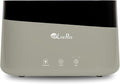 LivePure LP300HUM Aqua Flame Cool Mist Humidifier – Small Ultrasonic Plant Humidifier Indoor with Essential Oil Diffuser – Dorm Essentials, Apartment, Desks & Home Office Taupe - 0.20 Gal/ .75L by LivePure