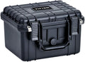 MEIJIA Portable All Weather Waterproof Camera Case With Foam,Fit Use of Drones,Camera,Equipments,Elegant Black,10.62 x9.68x6.87inches by MEIJIA