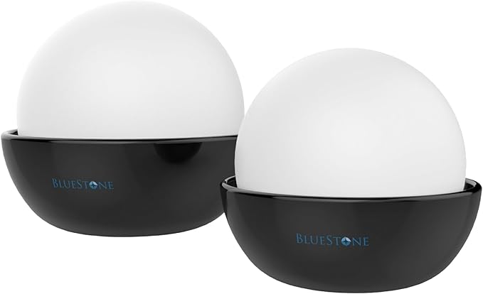 Humidifiers, Set of 2 Stone Decorative Ceramic Natural Water Humidifier, Non-Electric Battery Free for Bedrooms, Great for Babies by Bluestone by Bluestone