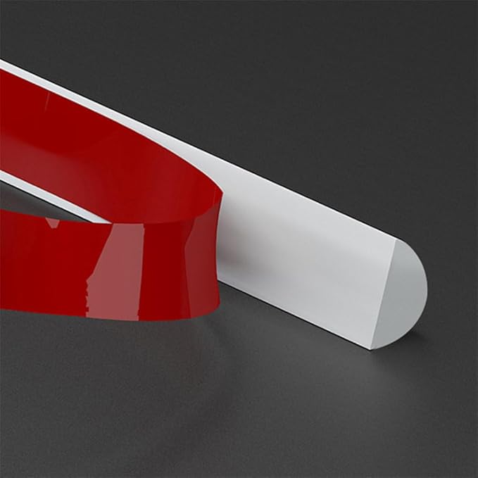 Bathroom Retention Water Barrier Strip Dry/Wet Separation Silicone Seal Strip Rubber Silicone Shower Barrier Water Stopper,Pink 200cm,Height 30mm - Image 2