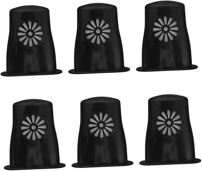 6pcs Acoustic Guitar Humidifier Pack for Ukulele and Instruments Portable Sound Hole Humidifier Prevents Cracking and Maintains Stable Sound Quality Guitar Maintenance Tool by Unknown