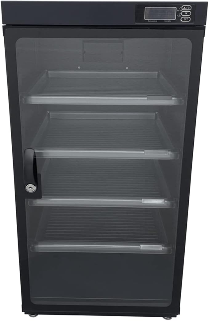 100L 5 Layers Electronic Dry Cabinet Camera Storage Dehumidify Cabinet 100-240V Noiseless and Energy Saving for Camera and Lenses Automatic Digital Camera Storage Dry - Image 7