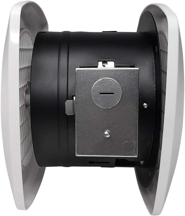 BV Ventilation Exhaust Fan for Home 90 CFM - Wall Fan 4.0 Sones Quiet & Efficient Room-to-Room Airflow, up to 85 sq ft | 6" Diameter | Customizable Vent Fan - Removes Heat, Odors, Smoke & Humidity - Image 3