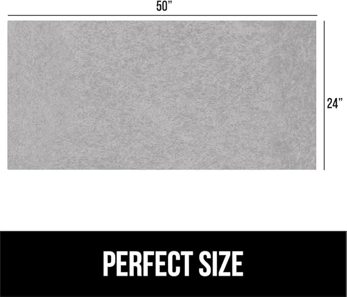 GORILLA GRIP LeakGuard Non-Adhesive Under Sink Mat for Kitchen Cabinet, 24x50, Waterproof Quick Dry Shelf Liner, Durable Absorbent Felt Mats for Bathroom Sinks, Cabinets, Dresser, Easy Trim Light Gray - Image 7